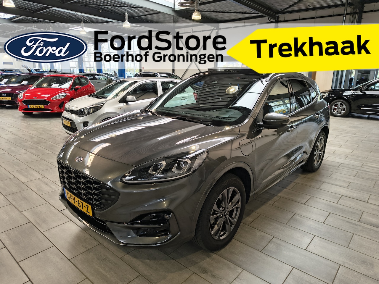 Ford Kuga - 2.5 PHEV 225 pk ST-Line X | Trekhaak | Pano | Winter Pack | Adapt. cruise | Adapt. LED | 3 - AutoWereld.nl