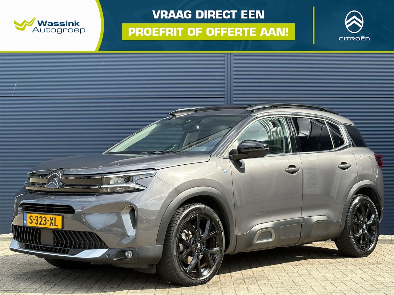 Citroën C5 Aircross - 1.6 Hybrid 225pk EAT8 Shine | Navigatie | Panoramadak | Camera | - AutoWereld.nl