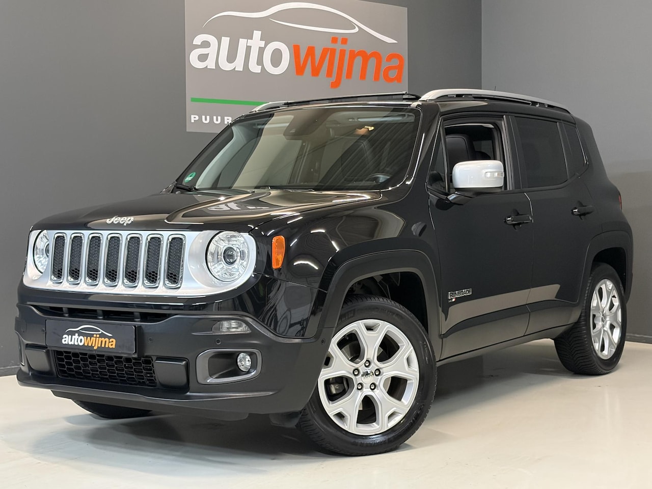 Jeep Renegade - 1.4 MultiAir 170pk Limited 4x4 Automaat Leder, Xenon, Panodak, Veel opties! - AutoWereld.nl