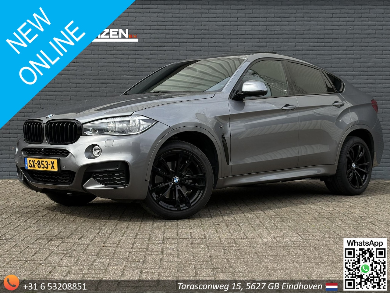 BMW X6 - xDrive40d High Executive M-Sport | 320 pk | Softclose | Pano | Harman/kardon | Leder | Sto - AutoWereld.nl