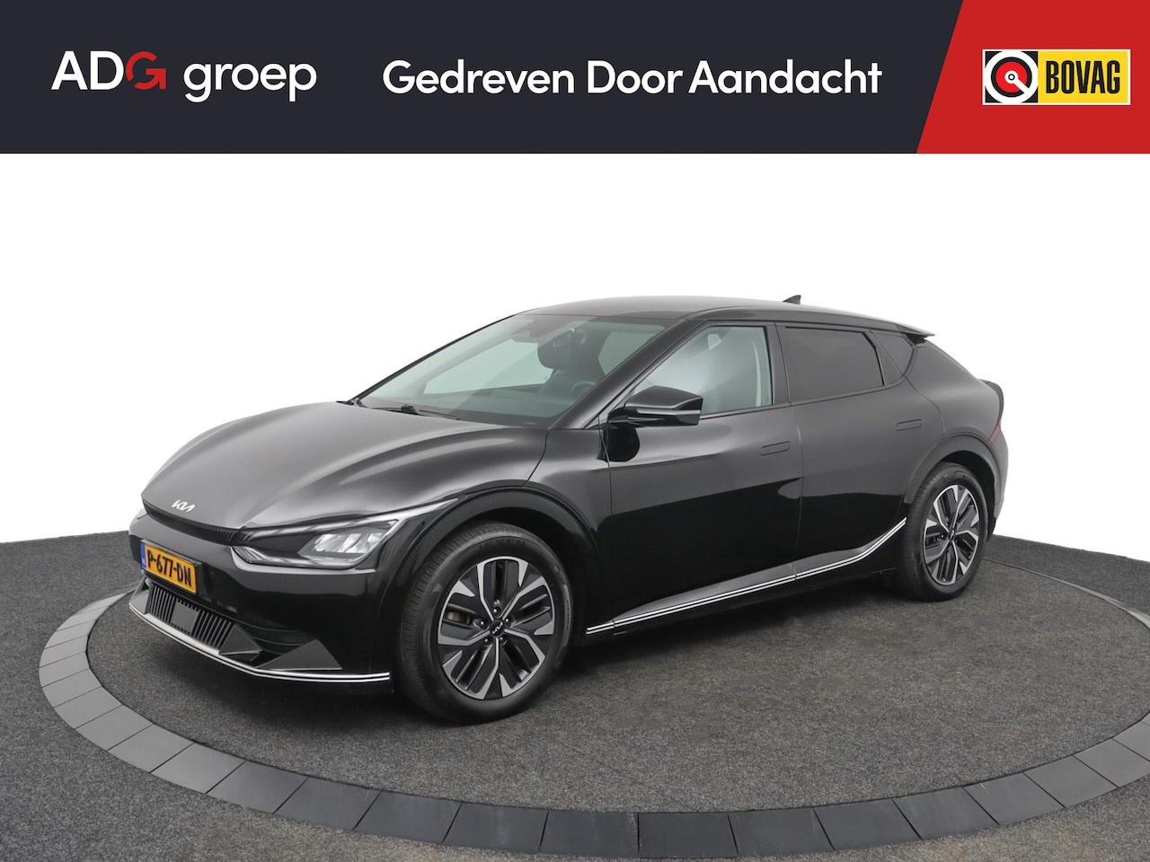 Kia EV6 - Plus AWD 77.4 kWh | Trekhaak | Navigatie | Leder | Parkeercamera - AutoWereld.nl
