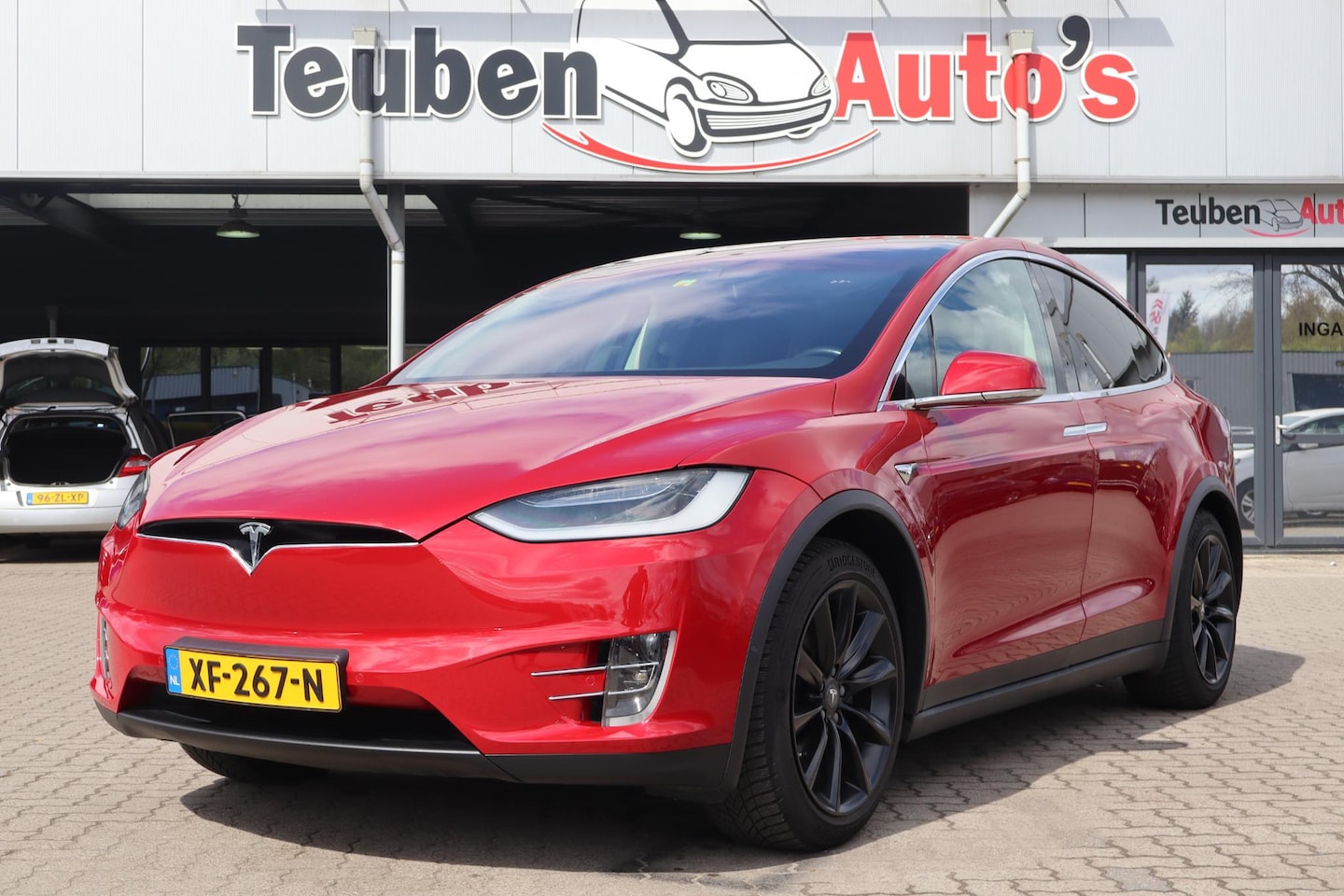 Tesla Model X - 100D 7p. | SOH 88,6% | Autopilot | Trekhaak | Leder | Camera - AutoWereld.nl