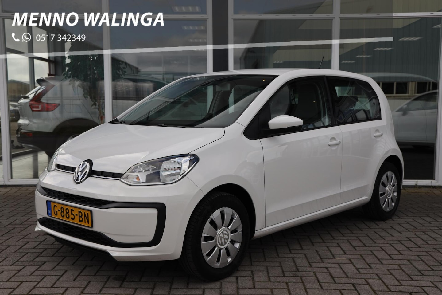Volkswagen Up! - 1.0 BMT move up!|Airco|Bluetooth|Elek. Ramen| - AutoWereld.nl