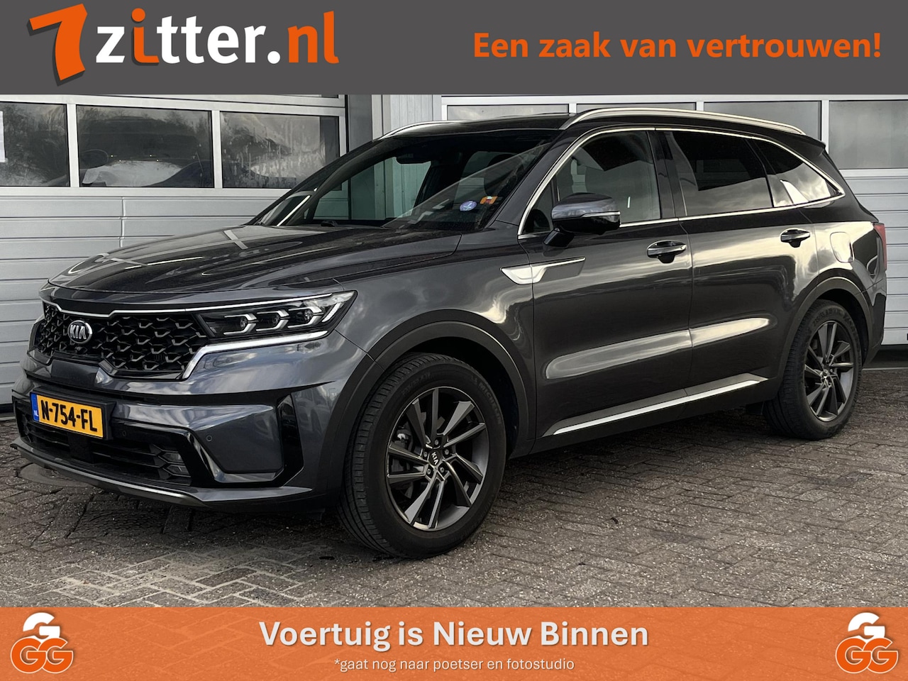 Kia Sorento - 1.6 T-GDi Hybrid 2WD ExecutiveLine 7p. 1.6 T-GDI Hybrid 2WD ExecutiveLine 7p. - AutoWereld.nl