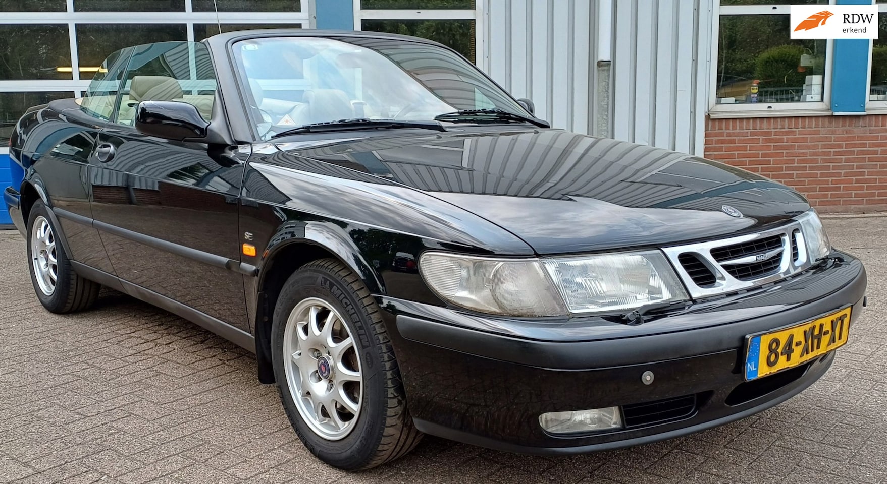 Saab 9-3 Cabrio - 2.0t SE cabrio automaat youngtimer/oltimer. - AutoWereld.nl