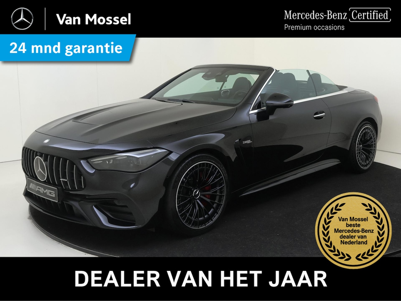 Mercedes-Benz CLE Cabriolet - AMG 53 4MATIC+ Premium Plus /Rijassistentiepakket plus /Nightpakket /20 Inch /Winterpakket - AutoWereld.nl