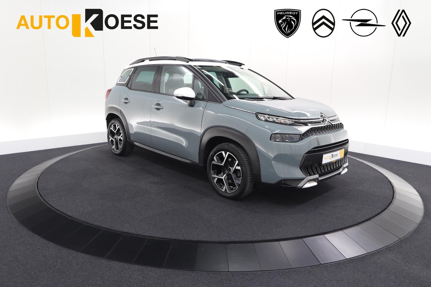 Citroën C3 Aircross - PureTech 130 EAT6 Shine | Schuif-/Kanteldak | Camera | Dodehoekdetectie | Head-Up Display - AutoWereld.nl