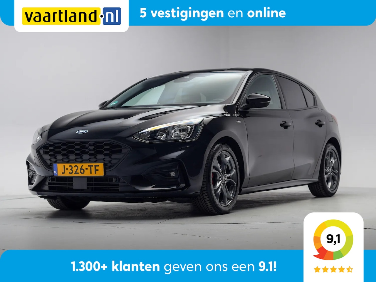 Ford Focus - 1.0 EcoBoost 125pk ST-Line Style [ LED Navi Climate Stoelverwarming Apple Carplay / Androi - AutoWereld.nl