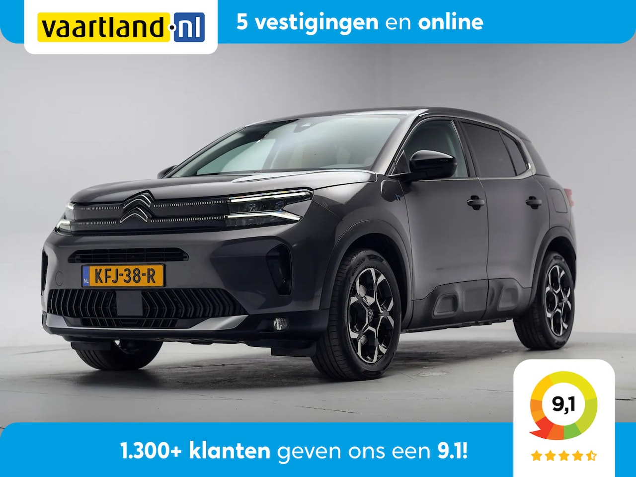 Citroën C5 Aircross - 1.6 Plug-in Hybrid 225pk Feel Aut NW MODEL [ Navi Camera Climate ] - AutoWereld.nl