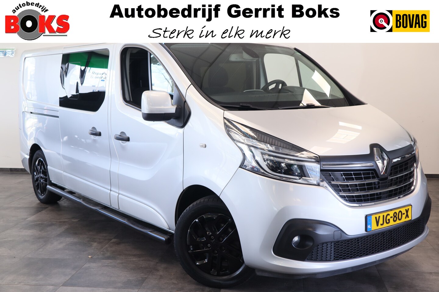 Renault Trafic - 2.0 dCi 170 T29 L2H1 DC Luxe Cruise/Climate Sidebars x2 schuifdeur Automaat - AutoWereld.nl