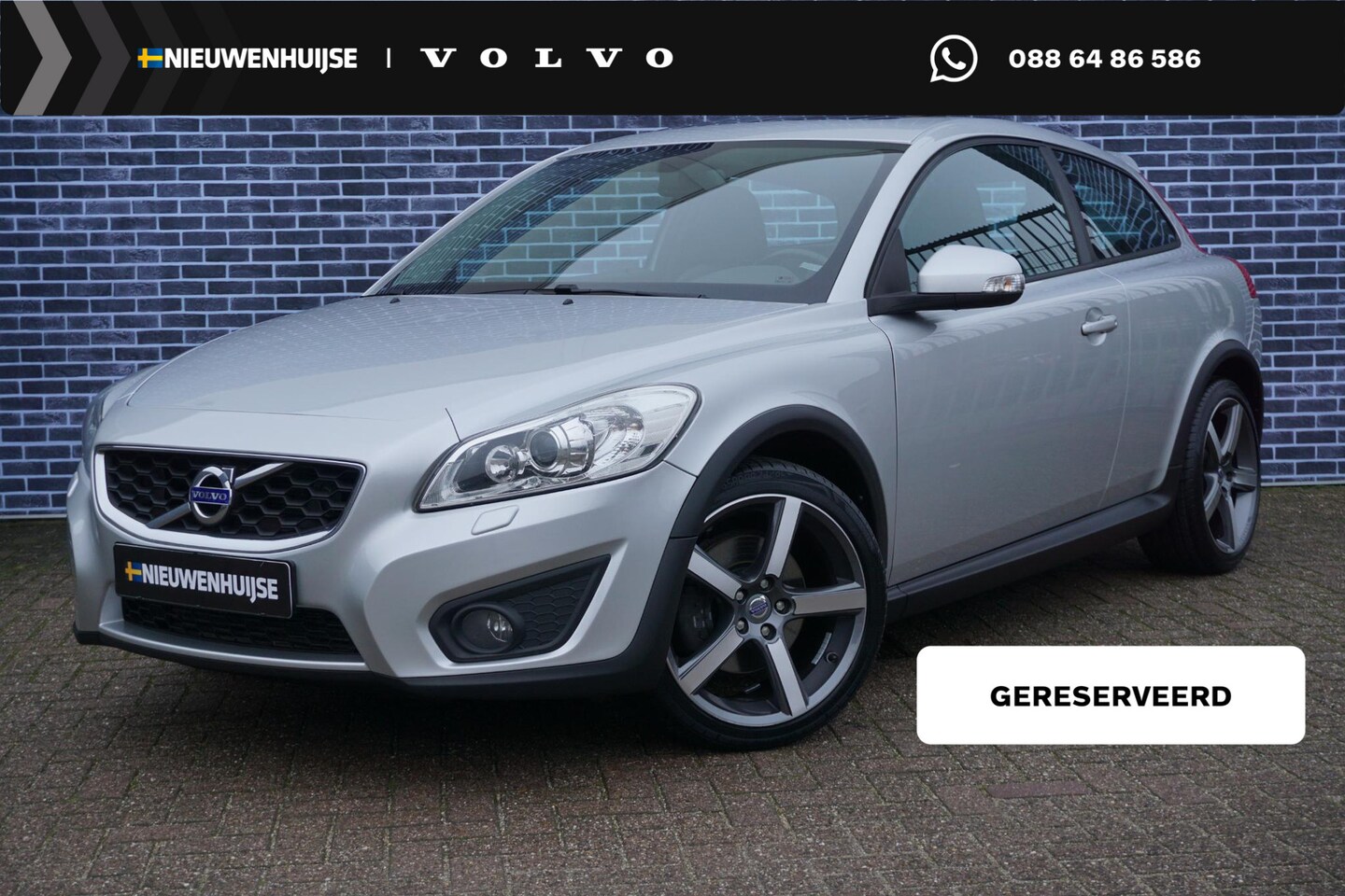 Volvo C30 - 2.5 T5 Kinetic | Uniek! | Lederen bekleding | Bi-xenon koplampen | Schuif Kanteldak | Stoe - AutoWereld.nl