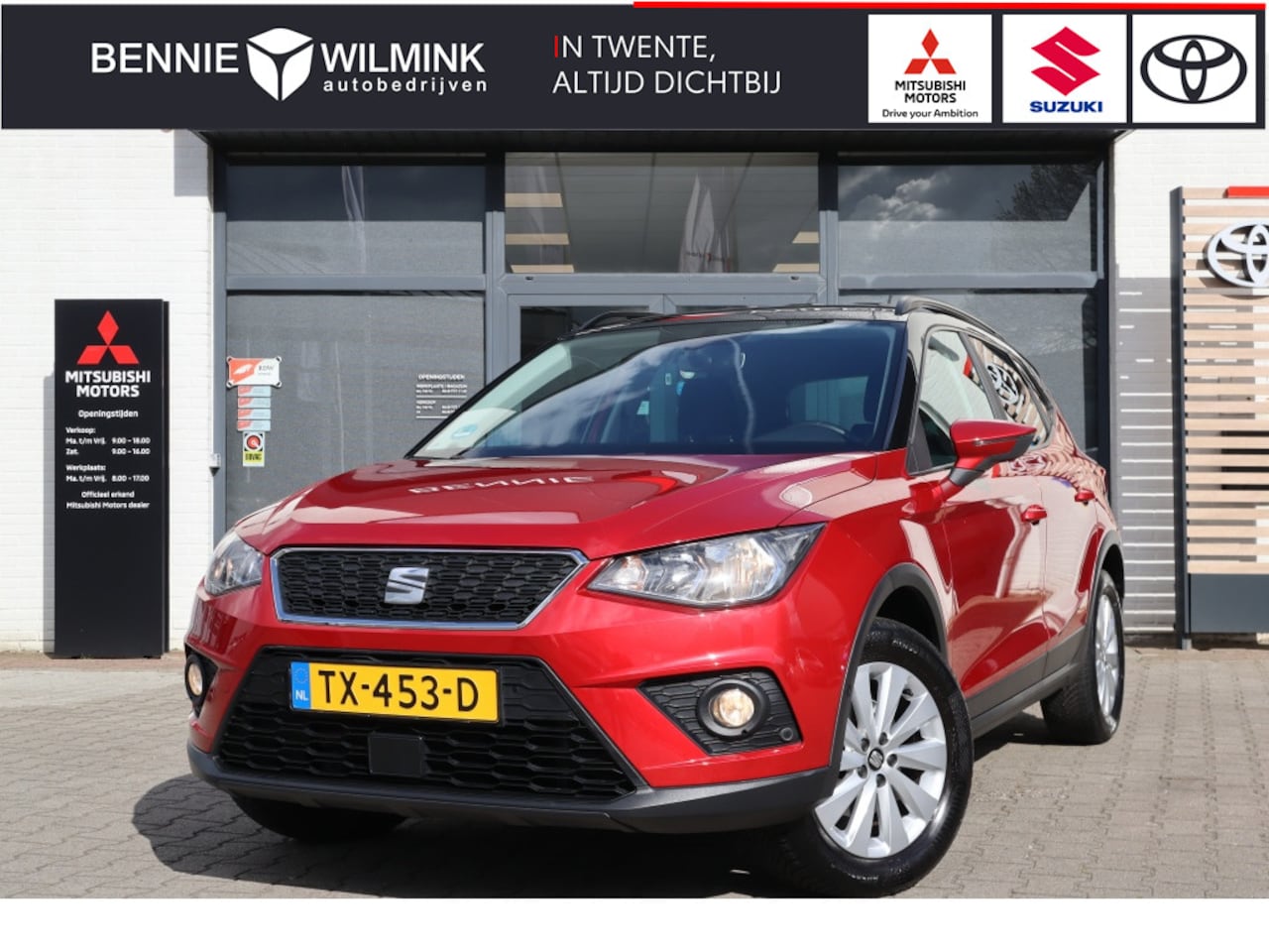 SEAT Arona - 1.0 TSI Style Business Intense Adapt. Cruise | Carplay | Trekhaa - AutoWereld.nl