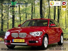 BMW 1-serie - 118i High Executive | Stoelverwarming | Parkeersensoren Achter | Stop/Start systeem | Blue
