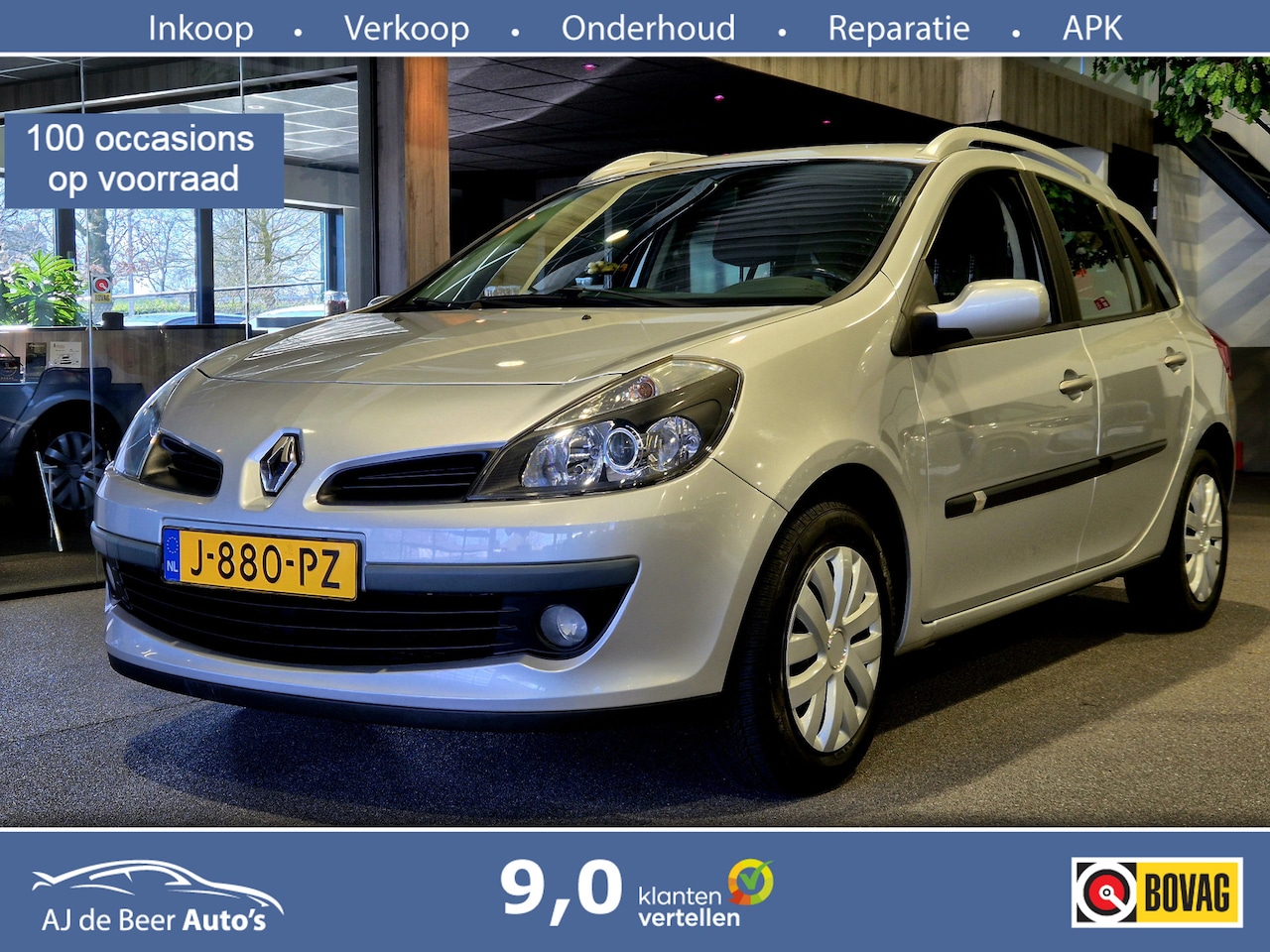 Renault Clio Estate - 1.2 TCE 100pk Corporate Airco | Audio-cd | Metallic | Nette auto - AutoWereld.nl