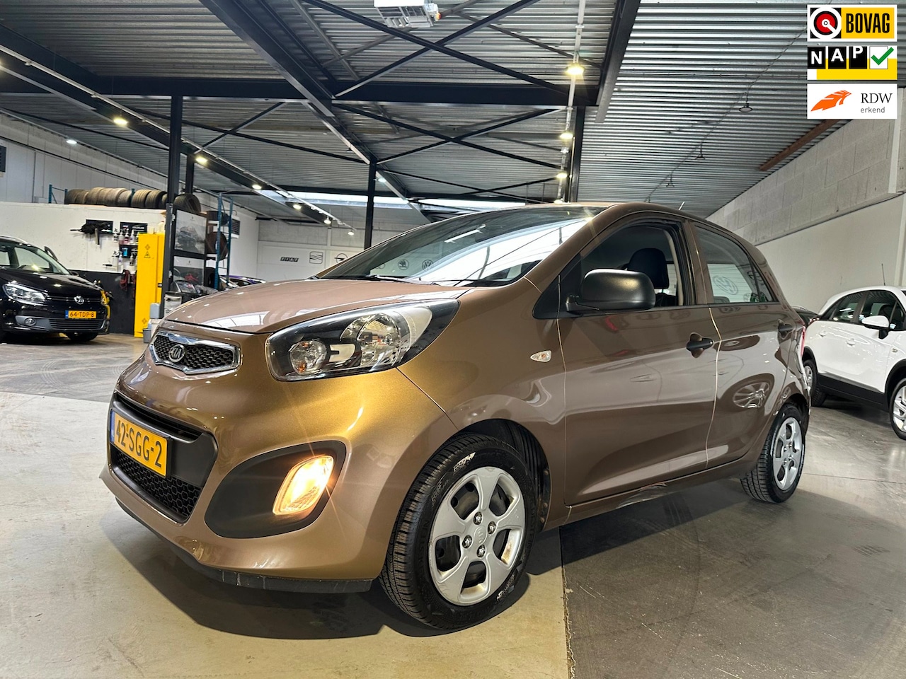 Kia Picanto - 1.2 CVVT Comfort Pack/Airco/Apk nw bij aflevering - AutoWereld.nl