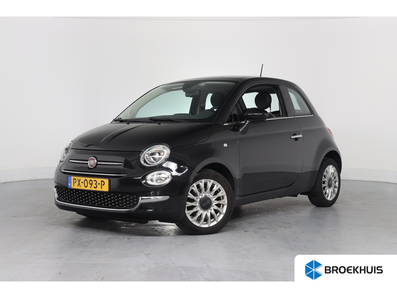Fiat 500 - 0.9 TwinAir Turbo Lounge | Panoramadak | Navi | Clima | Parkeersensoren | Lichtmetalen Vel - AutoWereld.nl