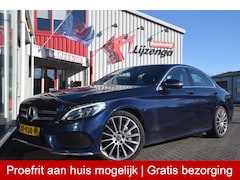 Mercedes-Benz C-klasse - 200 Premium AMG line | LED | Pano | 19 inch | Leer | Stoelverwarming