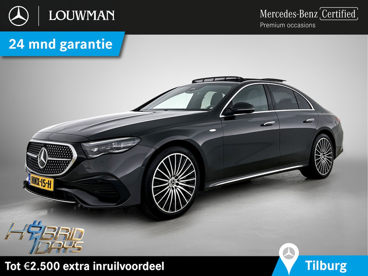 Mercedes-Benz E-klasse - 300 e Sport Edition AMG Line | Panorama Schuif-Kanteldak | Distronic | Lederen bekleding | - AutoWereld.nl