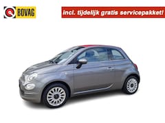 Fiat 500 C - 500c 1.2 Cabrio LOUNGE Apple Car play Cruise Android LM 15 erg mooi