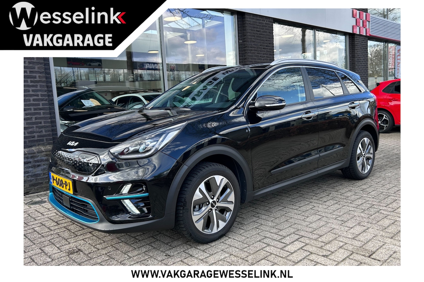 Kia e-Niro - DynamicPlusLine 64 kWh | SOH 100% | schuif- k dak | Apple cp/Android auto | - AutoWereld.nl