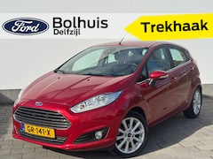 Ford Fiesta - EcoBoost Titanium | 100% dealer onderhouden | Navi | Voorruitverwarming | Trekhaak | Cruis