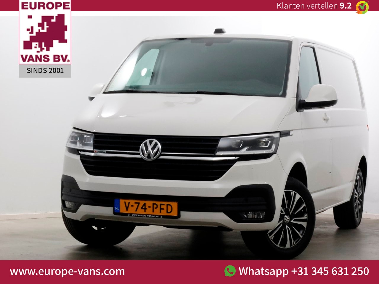 Volkswagen Transporter - T6.1 2.0 TDI 204pk L1H1 DSG-Automaat 4Motion 4x4 LED/Airco/Navi/Camera 08-2022 - AutoWereld.nl