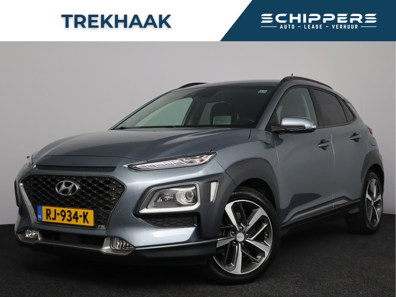 Hyundai Kona - 1.6 T-GDI Premium 4WD | 177pk | Automaat | Trekhaak - AutoWereld.nl