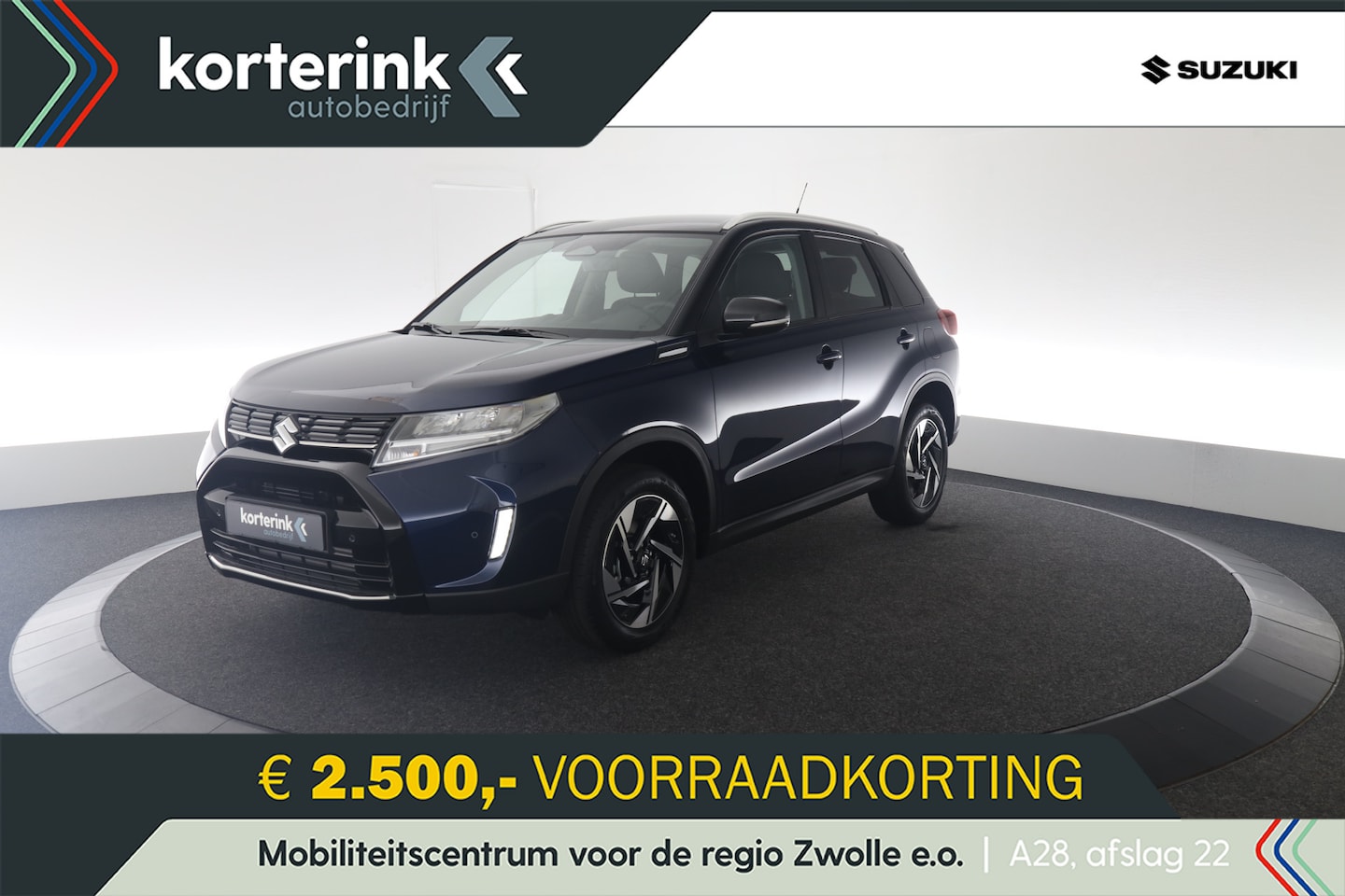 Suzuki Vitara - 1.4 Boosterjet Style Smart Hybrid | 1.500 kg trekgewicht | € 2.500,- korting | Private lea - AutoWereld.nl