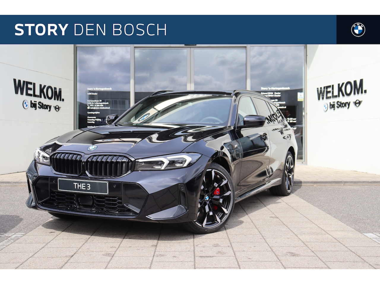 BMW 3-serie Touring - 330e High Executive M Sport Automaat / Panoramadak / Trekhaak / Sportstoelen / Adaptieve L - AutoWereld.nl
