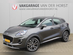 Ford Puma - 1.0-125pk EcoBoost Mild-Hybrid Titanium. Fabrieksgarantie t/m 21-05-2027 Slechts 14.800km