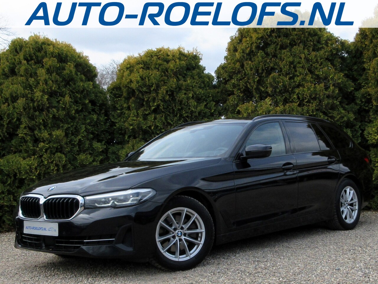 BMW 5-serie Touring - 520d High Exec. Edition Automaat*Leder*Adapt. Cruise* - AutoWereld.nl