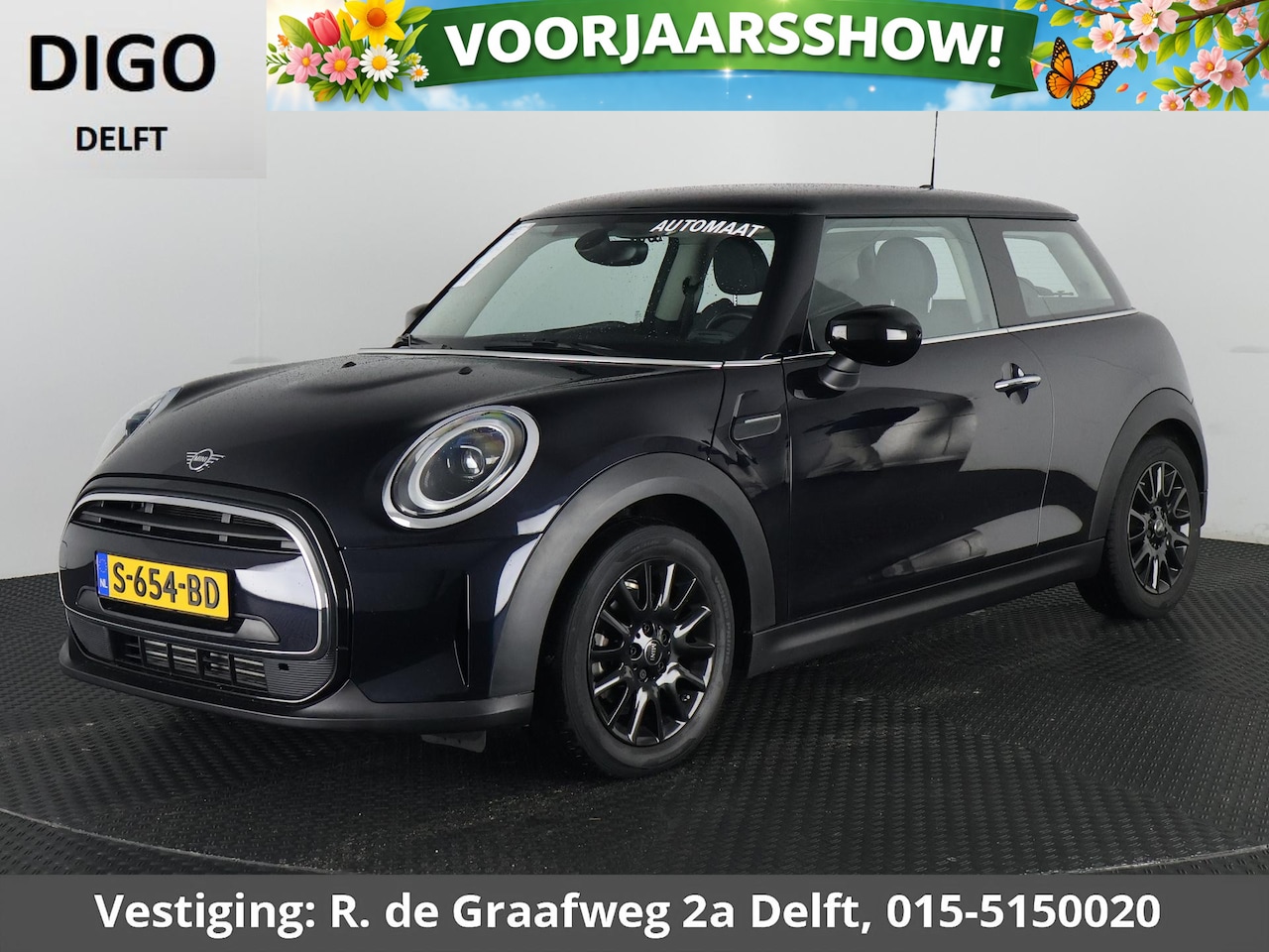 MINI Cooper - Mini 1.5 Sports Classic Automaat | Apple Carplay & AndroidAUTO | Parkeersensoren | 1e eige - AutoWereld.nl