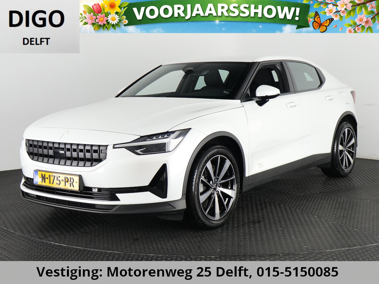 Polestar 2 - LONG RANGE ACCU 90%! GARANTIE TOT 2032* RANGE 559 WLTP  NAVI.APPLE/ANDROID.CAMERA.BIJNA 20 - AutoWereld.nl