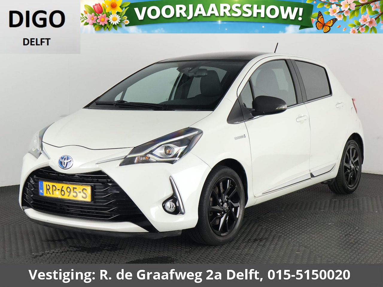 Toyota Yaris - 1.5 Hybrid Executive | Stoelverwarming | Panoramadak | Navigatie | - AutoWereld.nl