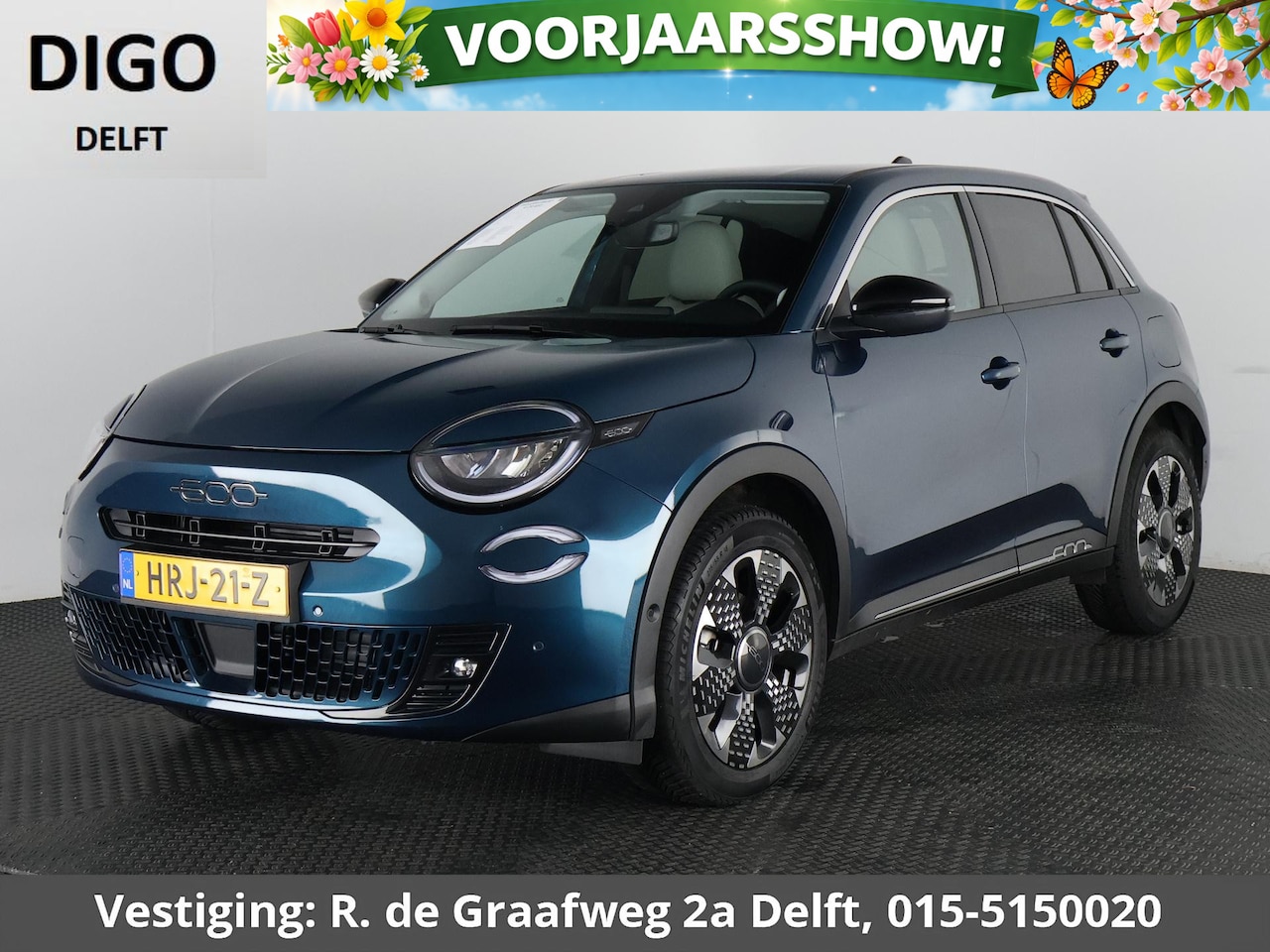 Fiat 600 - 1.2 Hybrid La Prima | Apple Carplay & AndroidAUTO | Dodehoek detectie | Parkeersensoren - AutoWereld.nl