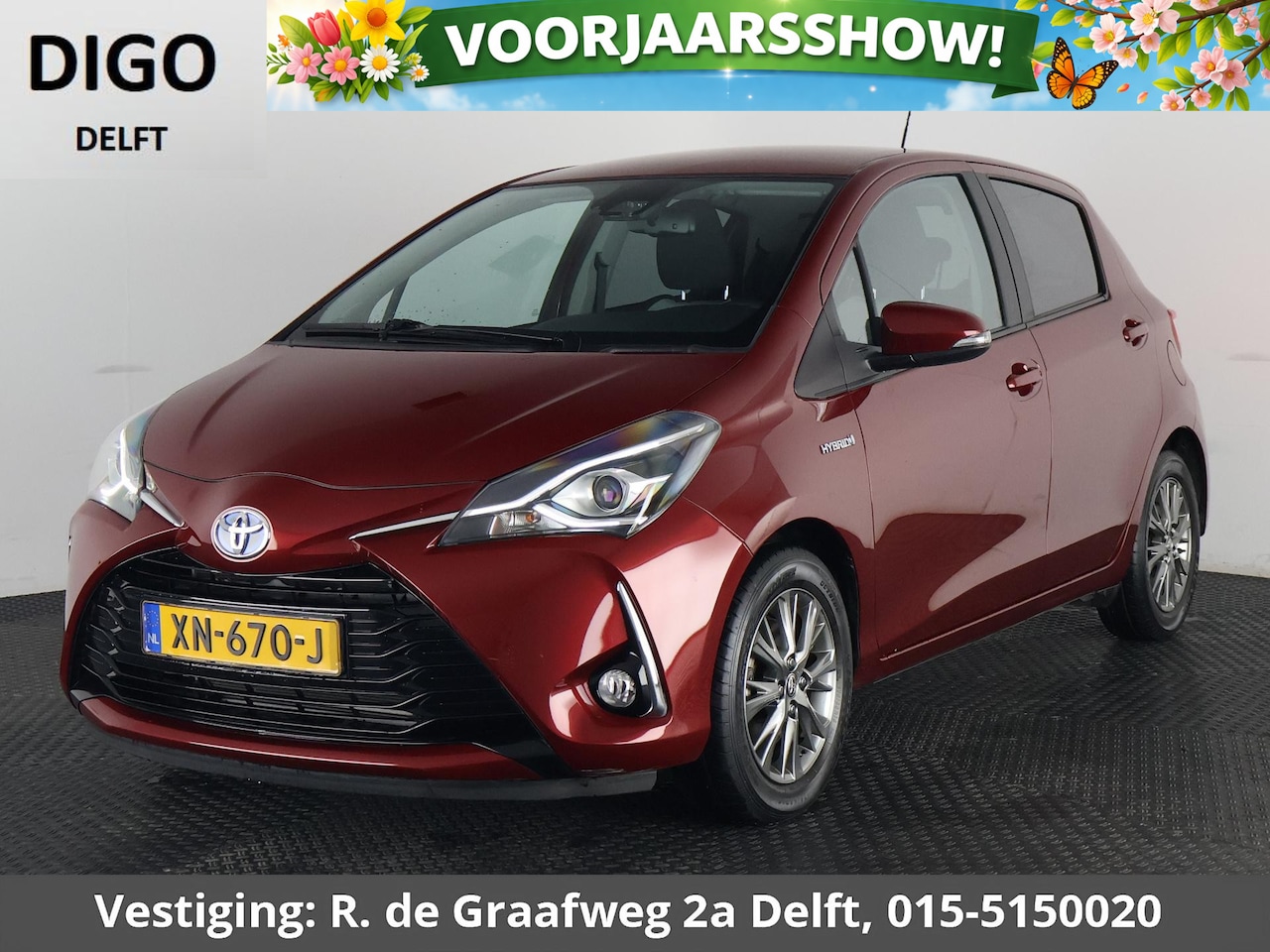 Toyota Yaris - 1.5 Hybrid Dynamic RIJKLAAR PRIJS | Navigatie | Dealer onderhouden | 1e eigenaar | Direct - AutoWereld.nl