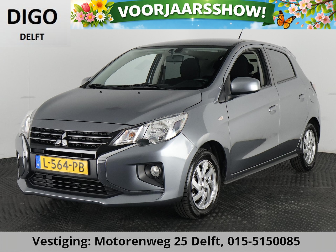 Mitsubishi Space Star - 1.2 GREYLINE ACTIV AUTOMAAT GARANTIE 6-2031* APPLE CARPLAY & ANDROID AUTO . ELEKTRISCHE RA - AutoWereld.nl