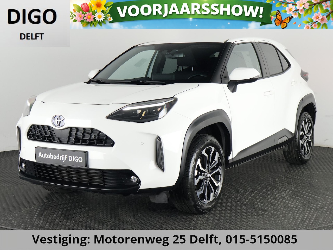 Toyota Yaris Cross - 1.5 HYBRIDE DYNAMIC LUXERY BITONE GARANTIE 4-2032 * BLIND SPOT . NAVI.CAMERA. PDC V+A. - AutoWereld.nl