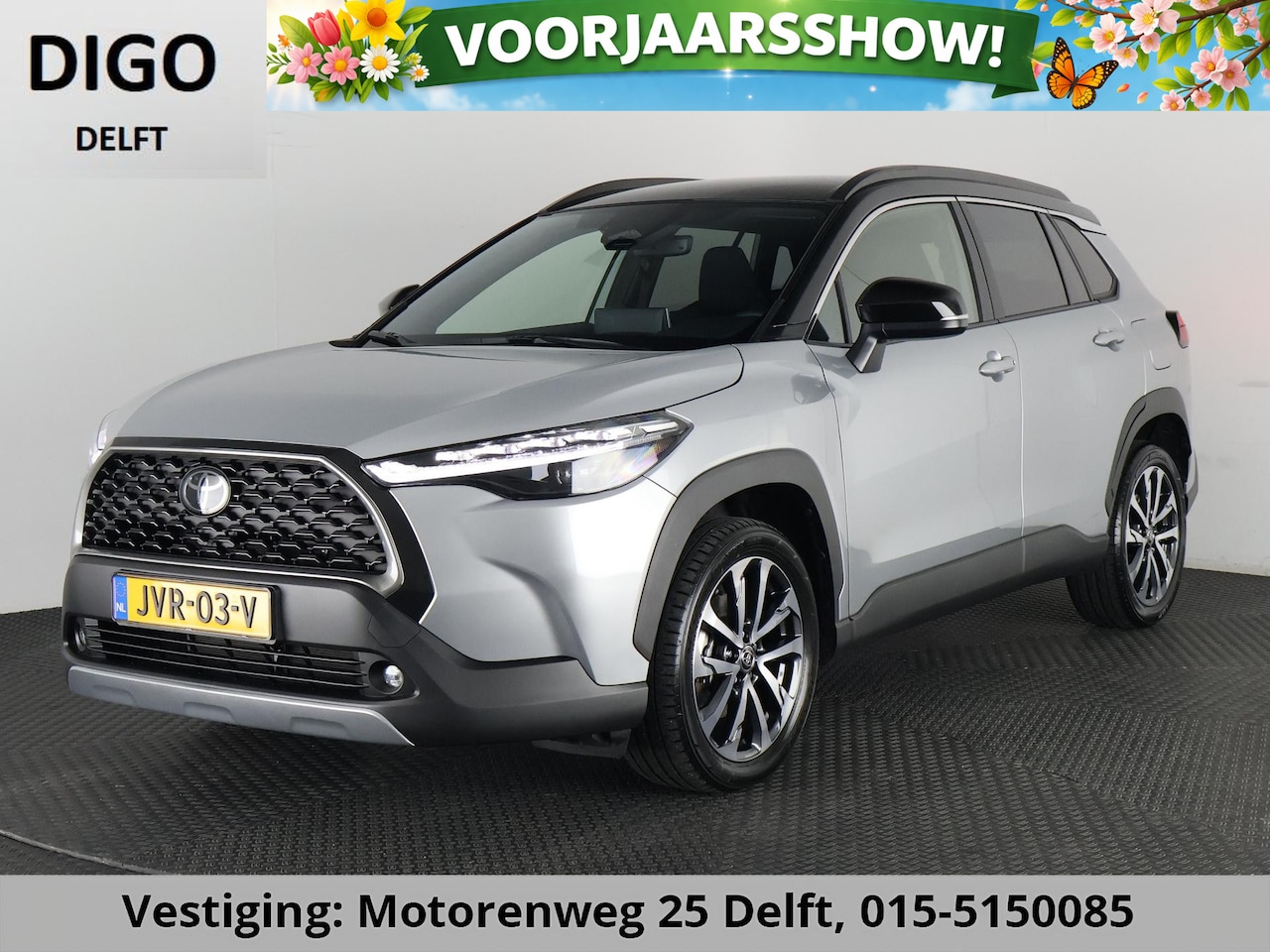 Toyota Corolla Cross - HYBRID 140 DYNAMIC STYLEPACK BI-TONE GARANTIE 2035 CARPLAY NAVIGATIE.ELEKTRISCHE A.KLEP. C - AutoWereld.nl