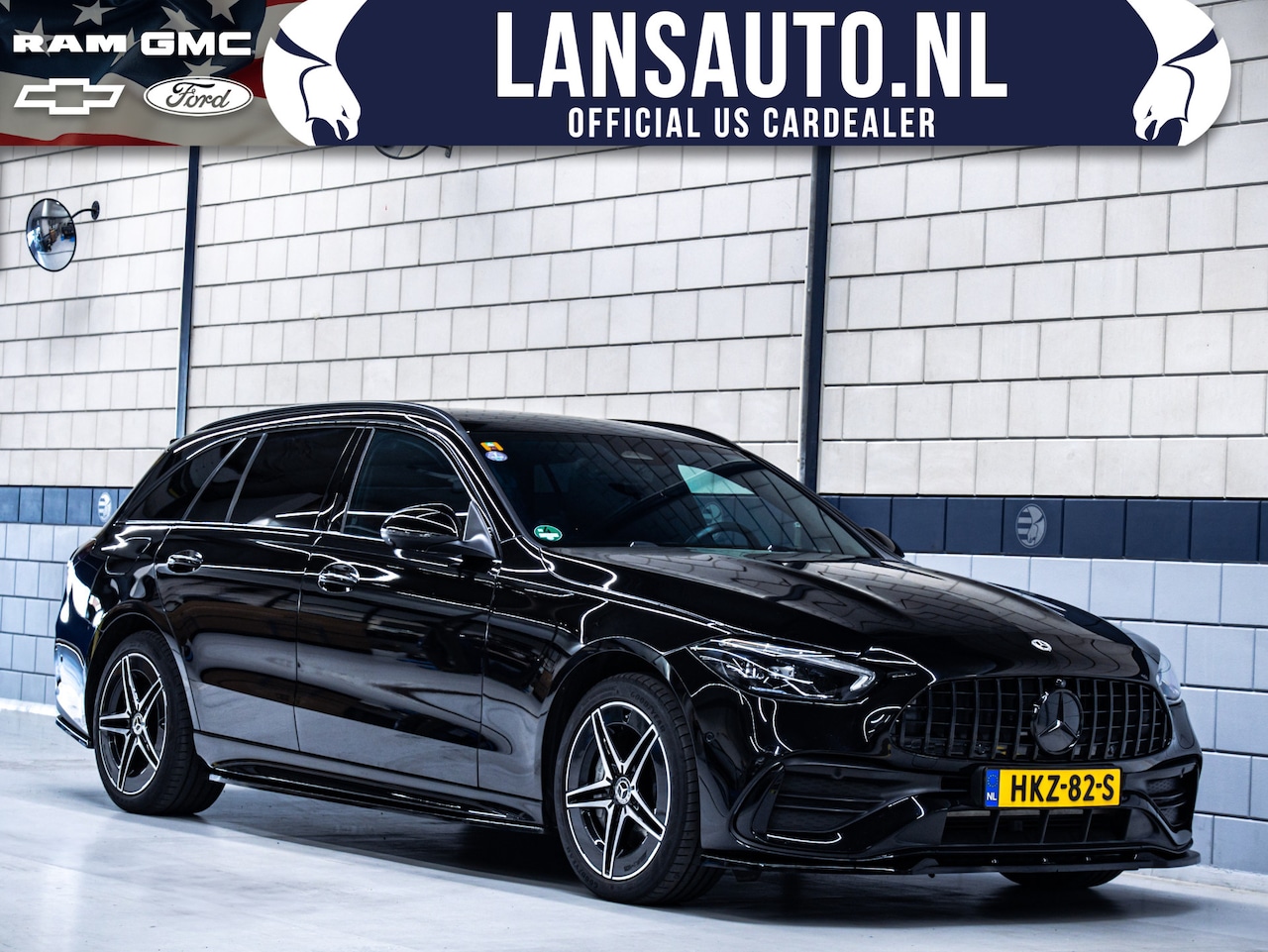 Mercedes-Benz C-klasse Estate - | 300e | AMG Line | Blacked out - AutoWereld.nl