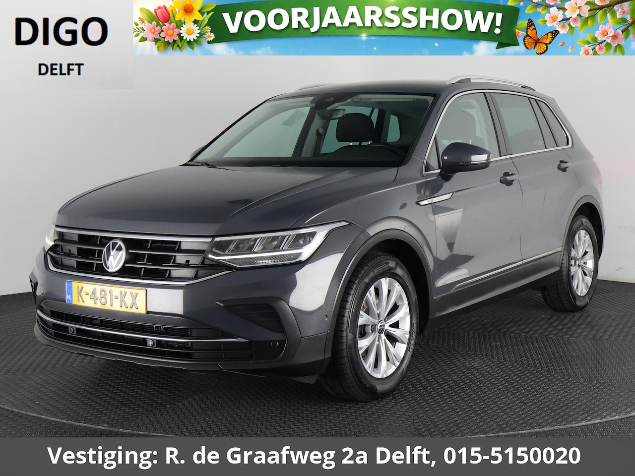 Volkswagen Tiguan - 1.5 TSI Life Business | Navigatie | Camera | Cruise Control Adaptieve | - AutoWereld.nl