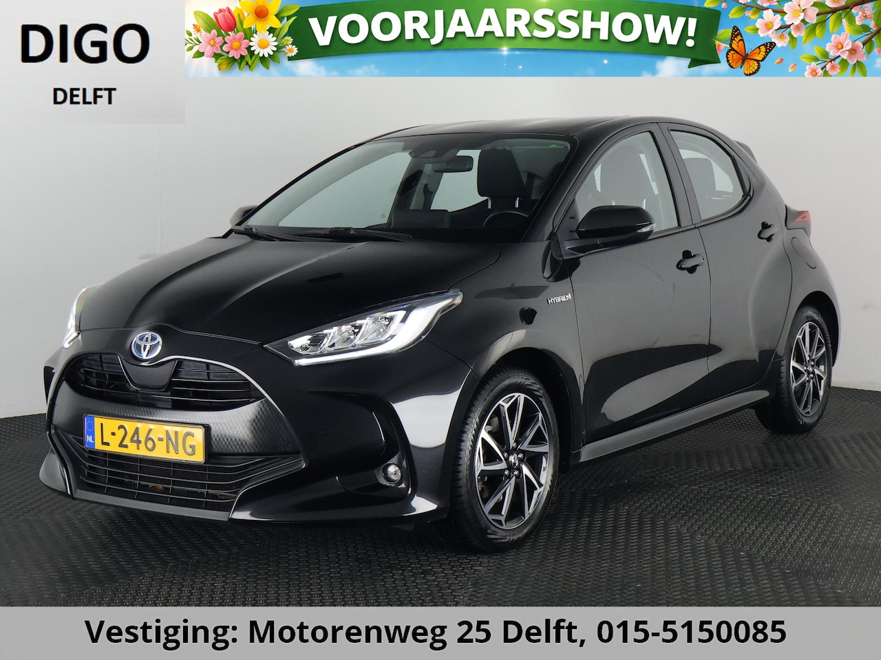 Toyota Yaris - 1.5 HYBRID AUTOMAAT BUSINESS PLUS GARANTIE 8-2031 CAMERA . APPLE CARPLAY & ANDROID AUTO . - AutoWereld.nl