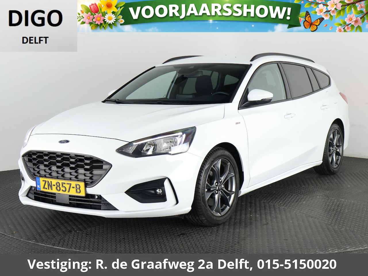 Ford Focus Wagon - 1.0 EcoBoost ST Line Business | Navigatie | Camera | Parkeersensoren | - AutoWereld.nl