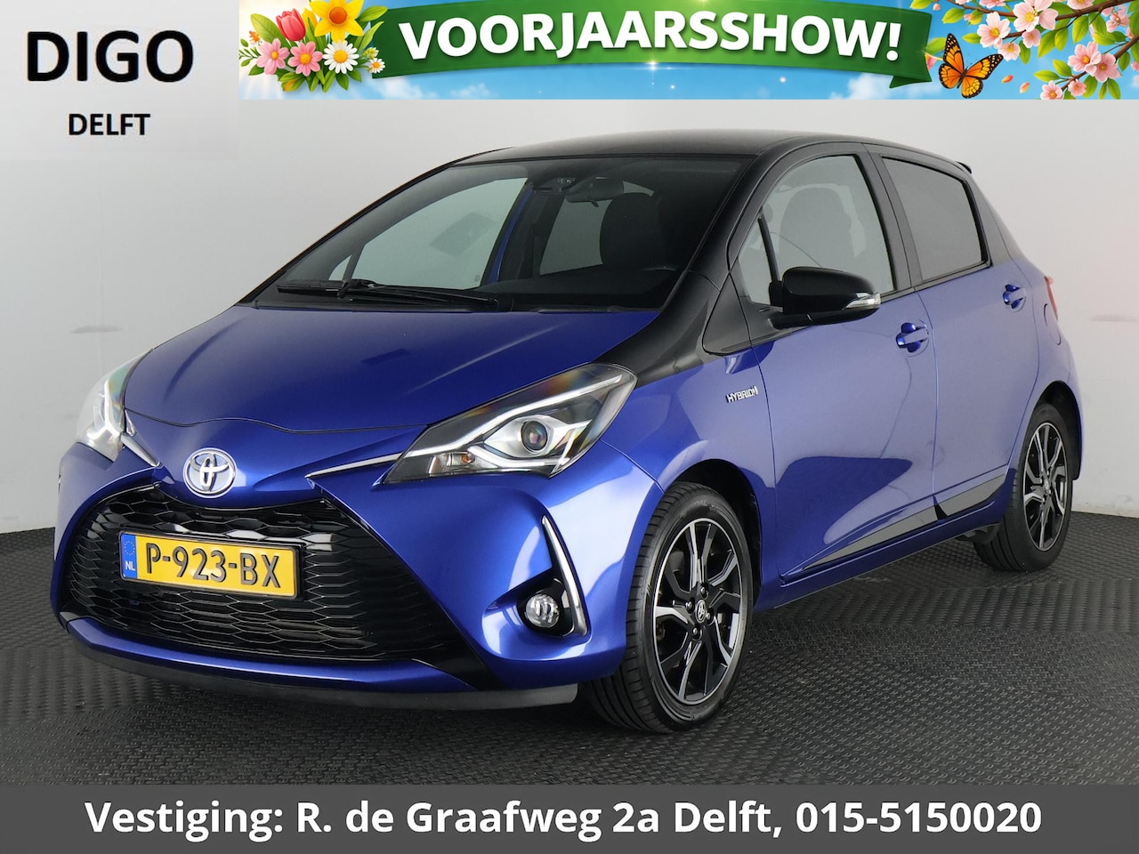 Toyota Yaris - 1.5 Hybrid Bi-Tone | Camera | Cruise control | Lichtmetalen velgen 16" - AutoWereld.nl