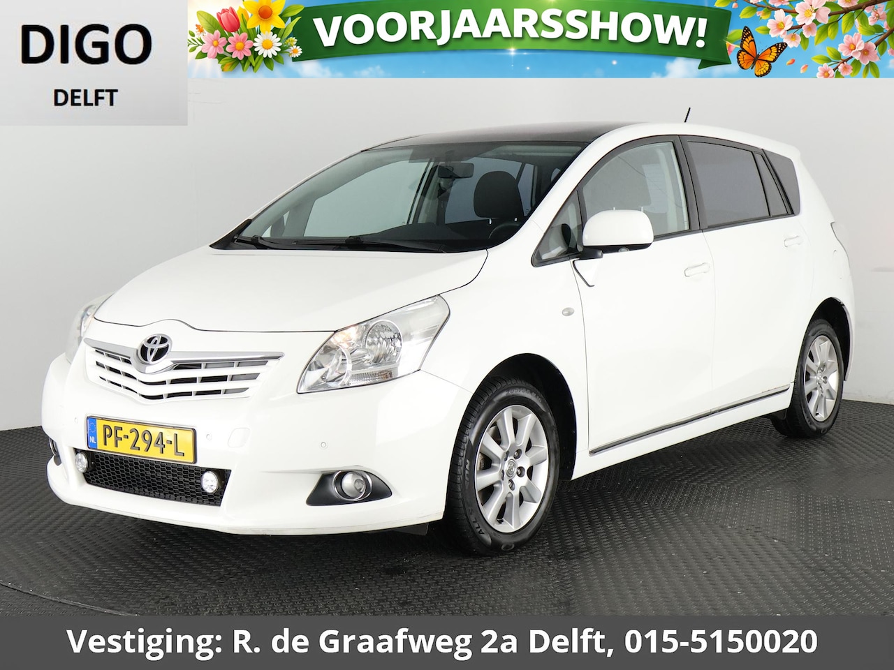 Toyota Verso - 1.8 VVT-i Business | Navigatie | Panoramadak | Parkeersensoren | Cruise Control | - AutoWereld.nl