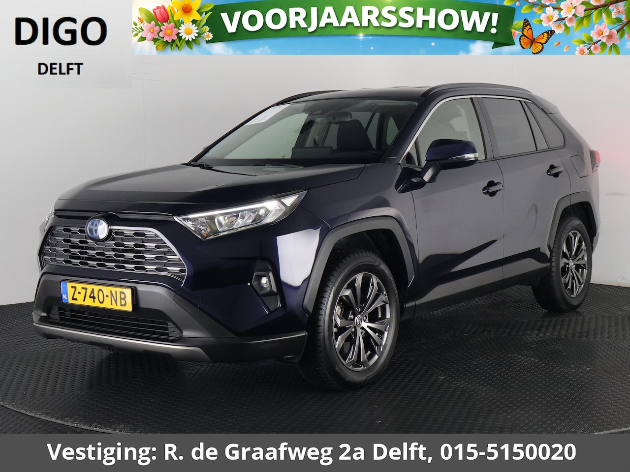 Toyota RAV4 - 2.5 Hybrid Dynamic | Navigatie | Elektrische kofferbak | Apple Carplay & AndroidAUTO | - AutoWereld.nl