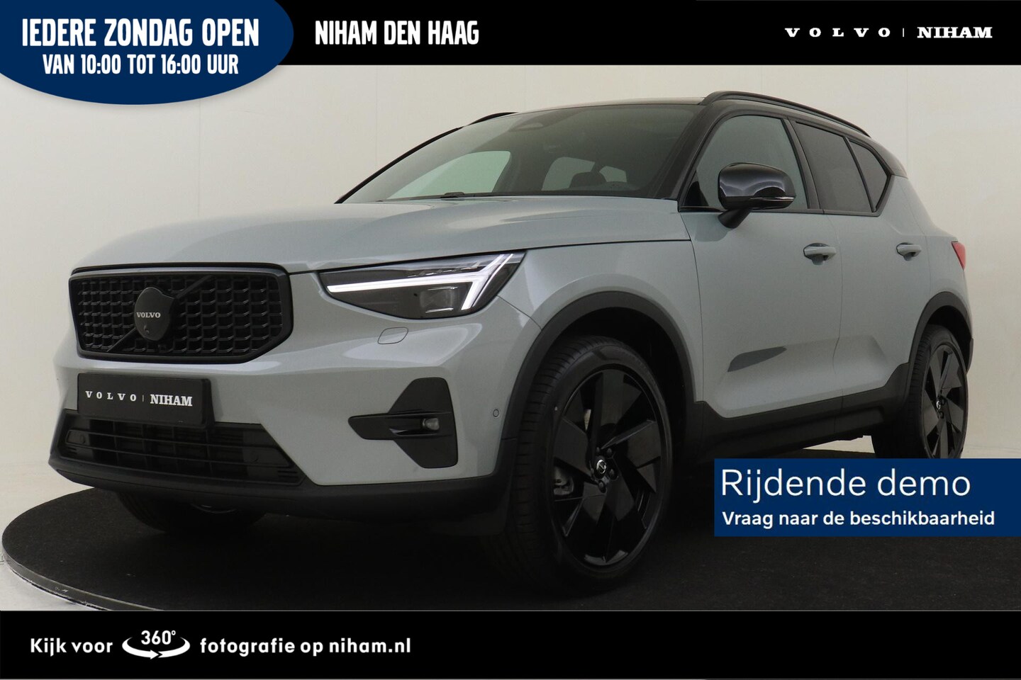 Volvo XC40 - B4 (M-HYBRID) PLUS BLACK EDITION -PANO.DAK|HARMAN/KARDON|360°CAM|20"|POWER-SEATS|PRIVACY.G - AutoWereld.nl
