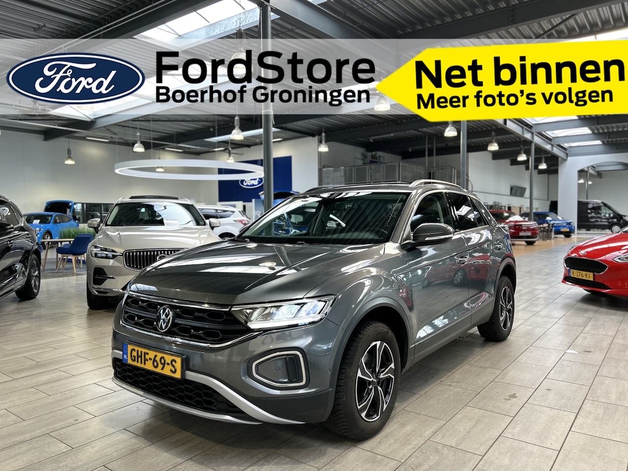 Volkswagen T-Roc - 1.0 TSI 110 pk Life Business | Navi | Clima | LED | Stoelverwarming | 4 seiz. banden | Pri - AutoWereld.nl