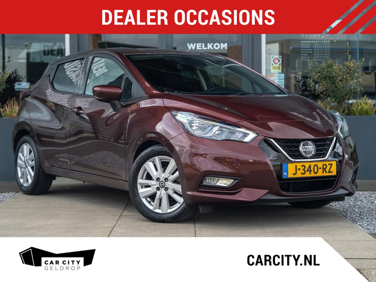 Nissan Micra - 1.0 IG-T N-Connecta Automaat / Navi / Carplay / Camera / PDC / Cruise / DAB+ - AutoWereld.nl