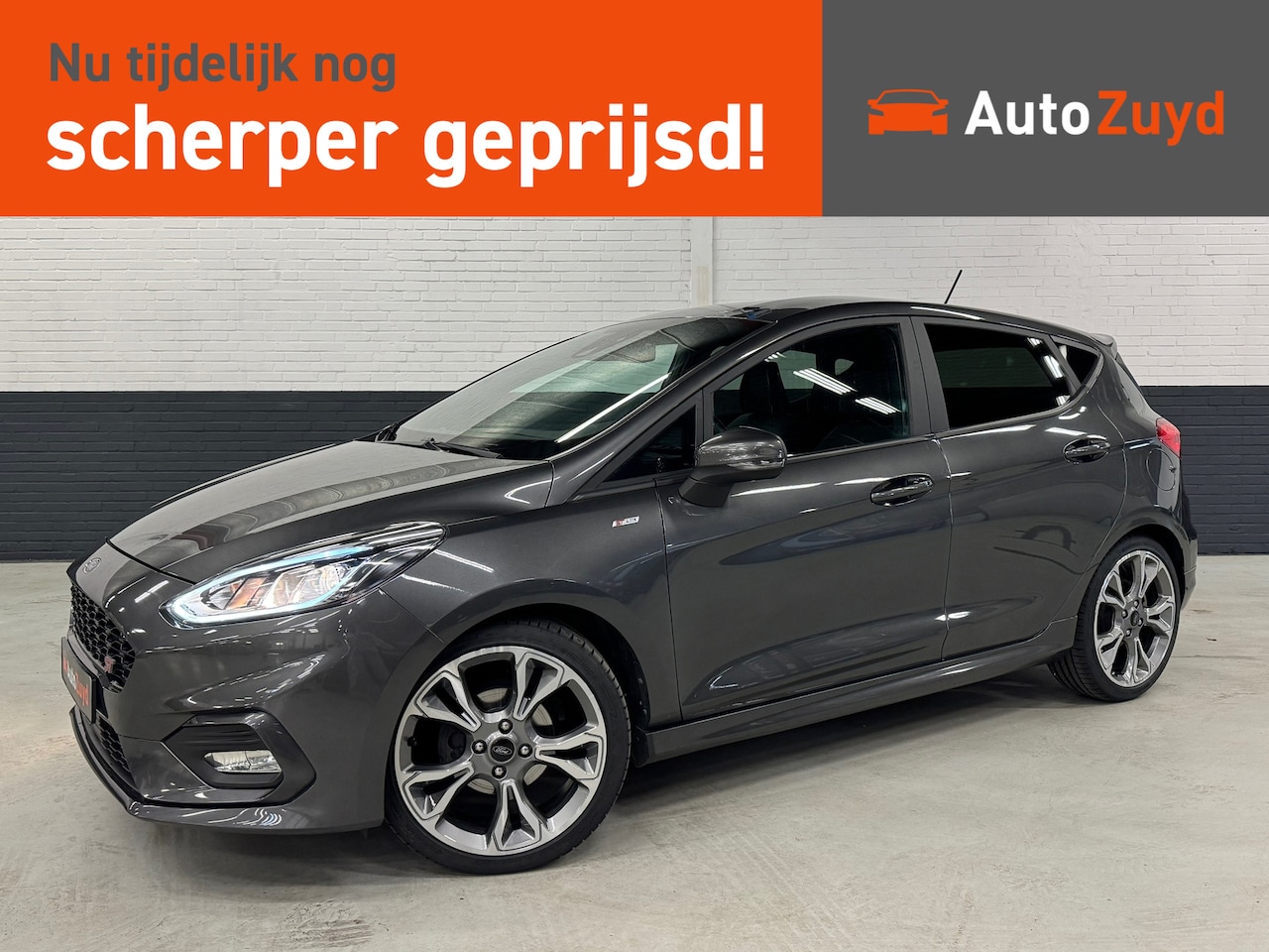 Ford Fiesta - 1.0 EcoBoost ST-Line 125pk / 18 inch / Clima / Stoelverwarming / PDC achter - AutoWereld.nl